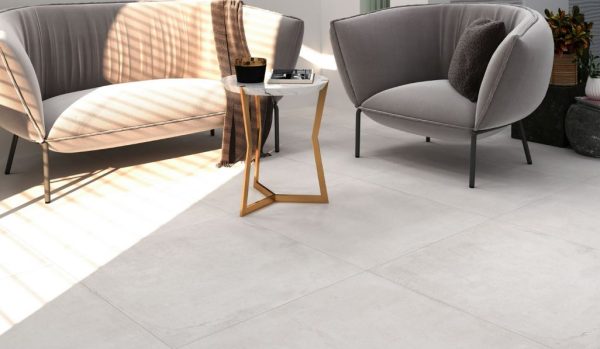 ریچل Richel - سرامیک ریچل طوسی روشن مات مدل کارشده 80x80 - کاشی عقیق