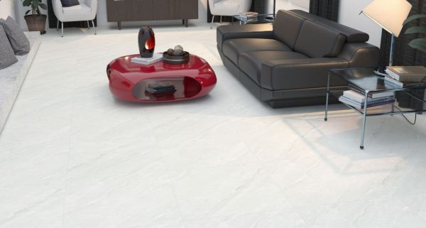 سینتیا Sintia - سرامیک سینتیا استخوانی مات مدل کارشده 80x80 - کاشی عقیق