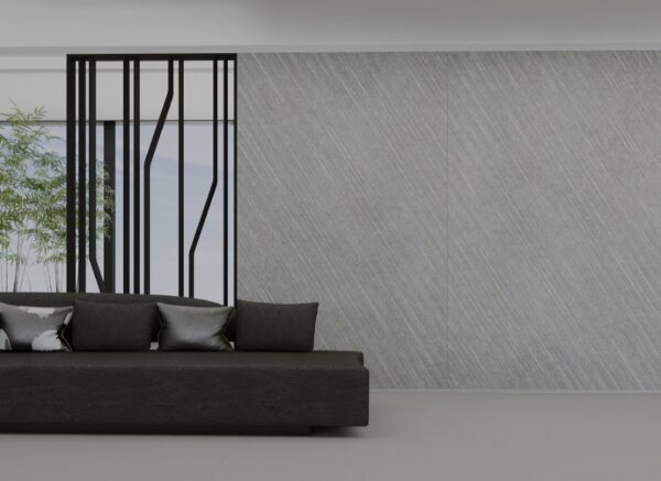 Victoria Gray 2305 - سرامیک اسلب ویکتوریا طوسی مات مدل کارشده 120x300 - اسلب ورونزو Veronzo